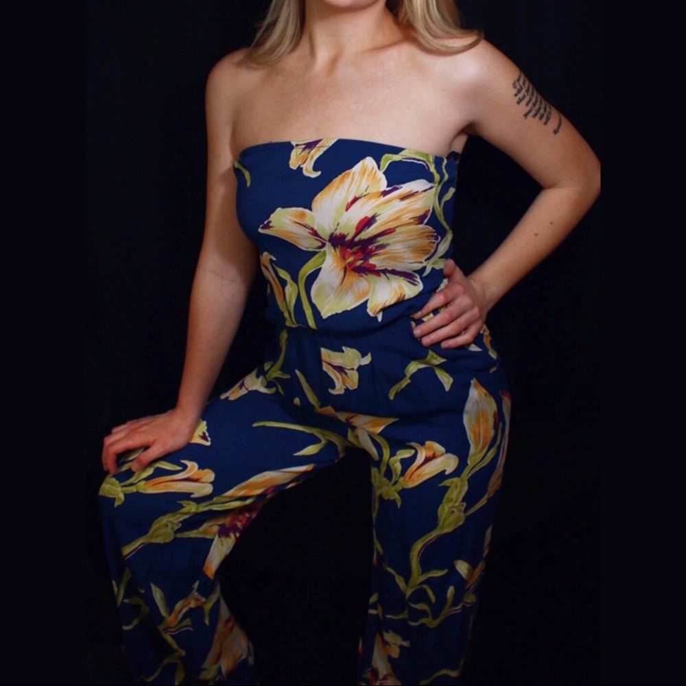 Flynn Skye Strapless Jumpsuit